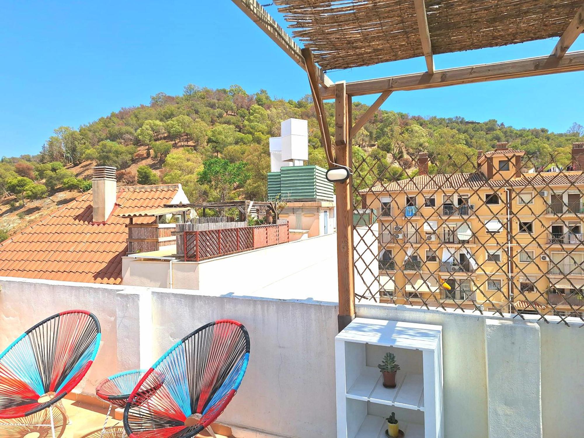 Malaga Centre Rooftop Terrace With Panoramic Views Exterior foto